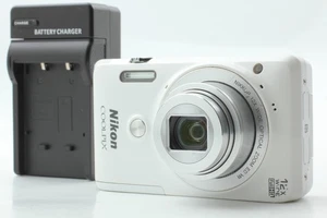[ Fast neuwertig] Nikon COOLPIX S6900 16,0-MP-Digitalkamera – weiß aus JAPAN - Bild 1 von 12