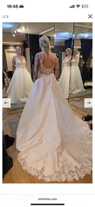my brand new Alberto Palatchi wedding dress, gorgeous beading and pockets. - Picture 1 of 4