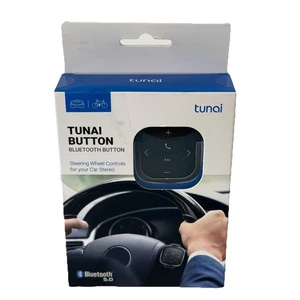 TUNAI Button Bluetooth Media Remote Control for iPhone and Android - Bluetooth 5 - Picture 1 of 2