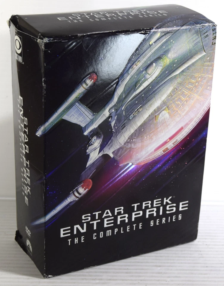 STAR TREK ENTERPRISE The Complete Series (DVD) Boxed Set - VERY GOOD - Image 1 of 4
