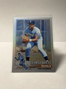 2025 Topps Heritage George Brett #76R-1 1976 Redefined Holo Royals - Picture 1 of 2