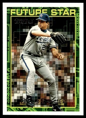1994 Topps Gold Billy Brewer Kansas City Royals #123 - Image 1 of 2