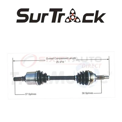 SurTrack CV Axle Shaft for 2005-2007 Mercury Montego 3.0L V6 - Constant ue Foto 1 de 4