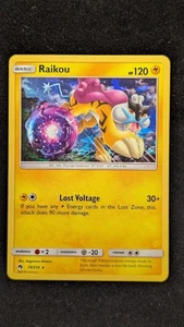 Raikou 079/214 - SM Lost Thunder Deck Exclusives Holo LP Pokemon TCG - Picture 1 of 2