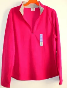 DANSKIN NOW MICROFLEECE QUARTER ZIP SWEATER JACKE DAMEN ROSA 2XL(20) - Bild 1 von 1