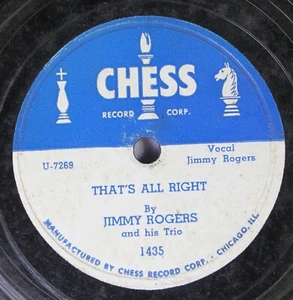 Hear! R&B 78 Jimmy Rodgers - That'S All Right / Ludella On Chess - Picture 1 of 2