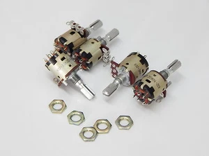 POTENCIÓMETRO CÓNICO DE AUDIO CONTROL DE VOLUMEN 50K OHM CON INTERRUPTOR DE ENCENDIDO Y APAGADO - 5 PIEZAS - Imagen 1 de 1