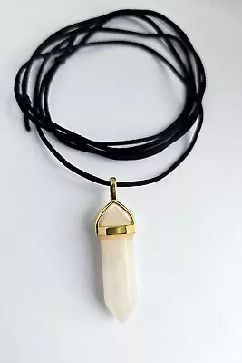 Amuleto De Cristal Puntiagudo Gota Amor Pasión Doble Eliminar Bloqueo Vudú Wicca • 18.54€