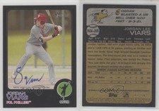 2022 Heritage Minor League Edition Real One Black Border /50 Jordan Viars Auto