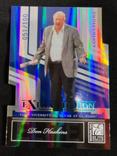DON HASKINS UTEP 2007 Donruss Elite Extra Edition Aspirations Die-Cut #051/100