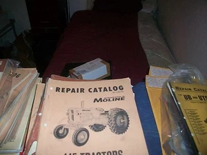 Minneapolis Moline 445 Repair Manual (White, Oliver) missing back cover - Picture 1 of 1