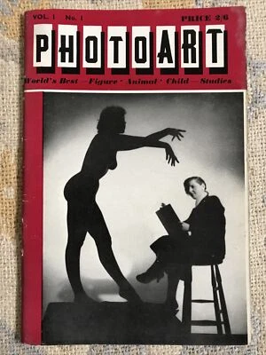 Photo Art Magazine 1956 Vol. 1 No. 1 VGC First Edition - Image 1 of 2