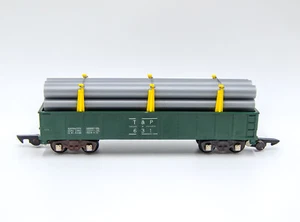 [MF][USED] American Flyer No. 631 Texas & Pacific Gondola with Pipe Load - Picture 1 of 5