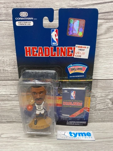 David Robinson Spurs Corinthian Headliners NBA Basketball 3” Mini Figure 1996 Cover