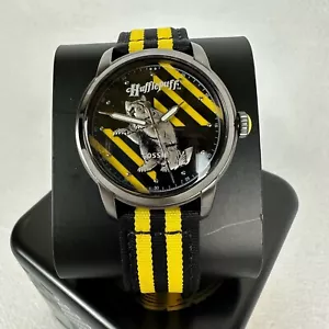 New Fossil Limited Edition Harry Potter Three-Hand Hufflepuff Nylon Watch LE1159 - Picture 1 of 14