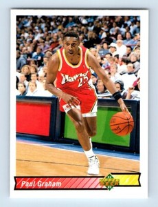1992-93 Upper Deck Paul Graham Atlanta Hawks #337