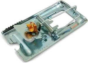 Pack of 8 made 2 catch Classic Metal Mouse Traps Fully Galvanized Snap Trap..... - Picture 1 of 6