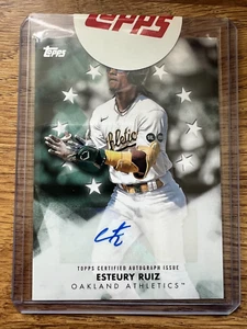 Esteury Ruiz Oakland A's 2024 Topps Series 2 Baseball Stars Auto BSA2-ERU Dodger - Bild 1 von 1