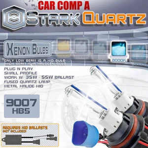 35W / 55W Xenon HID Bulbs High/Low Beam Head Light - 9007 Replacement 8000K (C) - Picture 1 of 3