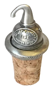 Scottish Whisky Distillery Crafted Pewter Bottle Stopper Wine Saver - Picture 1 of 3
