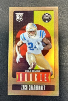 2023 Zach Charbonnet PANINI Legacy Mini BRONZE RC 160 Seahawks #D /75 - Image 1 of 2