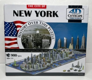 Puzzle 4D Cityscape 3D New York Skyline Time - 900+ pezzi puzzle mappa della città NUOVO - Foto 1 di 2