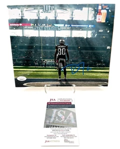 DANNY AMENDOLA NEW ENGLAND PATRIOTS SIGNED 8X10 PHOTO JSA WITNESS COA - Picture 1 of 1