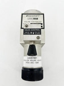 Nuevo Controlador de Volumen de Presión Ashcroft AVC-1000 Rango 1000PSI - Imagen 1 de 8