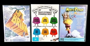 Monty Python's Flying Circus Personal Best, Holy Grail And Life Of Brian DVD's - Picture 1 of 7