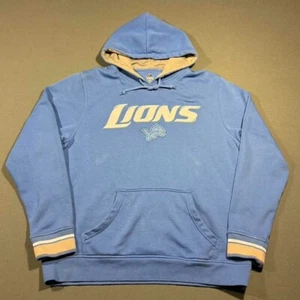 2000s NFL Detroit Lions Embroidered Pullover Sweatshirt Large - Picture 1 of 6