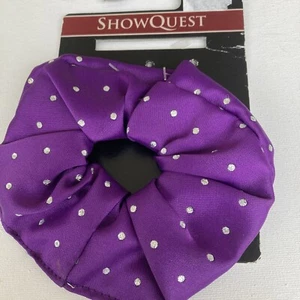 Showquest Lila & Silber Scrunchie Neu - Bild 1 von 1