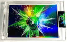 Kevin Garnett Refractor Version 1 Of 1 Color Blast Custom Card Boston Celtics