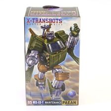 New X-Transbots MX-9T MX9T Paean Hoist Cartoon Version G1 Action Figure toy