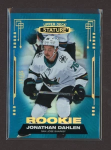 2021-22 Upper Deck Stature Rookie Blue #103 Jonathan Dahlen 19/35 - Bild 1 von 1