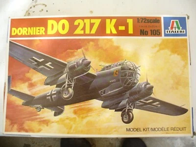 DORNIER DO 217 K-1   scale 1/72  scatola 30x20x5 - Immagine 1 di 2