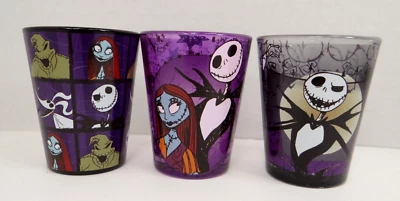 Juego de 3 vasos de chupito Pesadilla antes de Navidad de Disney Foto 1 de 3
