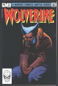 Wolverine #3 VG+ Vintage 1982 Marvel mini-series Chris Claremont Frank Miller - Picture 1 of 2