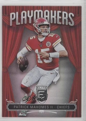 2019 Panini Donruss Elite Playmakers Patrick Mahomes II #PM-8 - Image 1 of 2