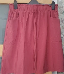 Casual Skirt With 2 Pockets - Picture 1 of 3
