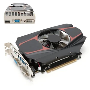Hd7670 1Gb Gaming Graphics Display Video Card 128Bit Ddr5 Computer Compone AM - Picture 1 of 18