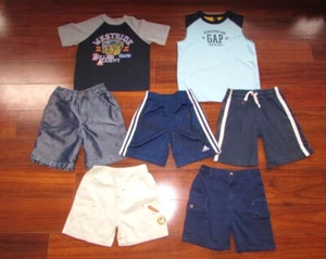GAP KIDS Adidas THE CHILDREN'S PLACE ~ Boy's 5 ~ VINTAGE Y2K Shirts & Shorts LOT - Picture 1 of 10