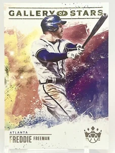 FREDDIE FREEMAN GALLERY OF STARS 2022 PANINI DIAMOND KINGS #GS-5 BRAVES Dodgers - Picture 1 of 2