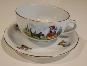 Gareis Kuhnl Company Bavaria GKC "Rotkäppchen" Teetasse & Untertasse Set - Bild 1 von 9