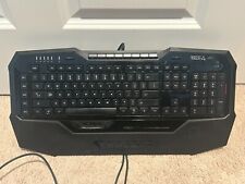 Used Roccat Isku FX ROC-12-901 Multicolor Lighting Wired Keyboard