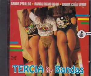 Banda Pelillos,Banda Ritmo Rojo,Banda Cana Verde CD New Nuevo Sealed - Imagen 1 de 2