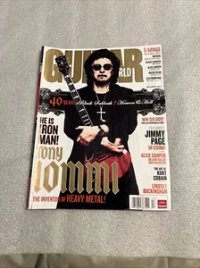 2008 HOLIDAY GUITAR WORLD MAGAZINE - TONY IOMMI COVER - Good/F6A - Bild 1 von 18