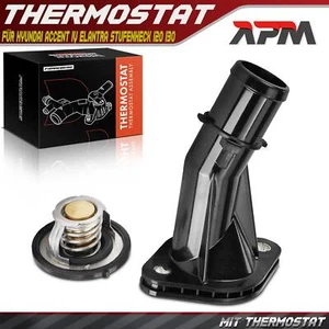 Termostato De Refrigerante Para Hyundai Accent IV Elantra Sedán i20 i30 Familiar - Bild 1 von 8