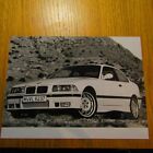 BMW E36 M3 3.0 Coupe czarno-biała broszura zdjęcie prasowe 1992 1993