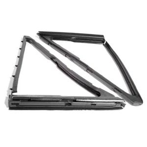 1967 Chevy Camaro Firebird Vent Window Glass Weatherstrip Seal Pair *METRO USA* - Picture 1 of 2