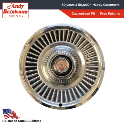 1967-1968 Dodge Polara Monaco Center Wheel Cover Hub Chrome Cap 2823004. - Image 1 of 4